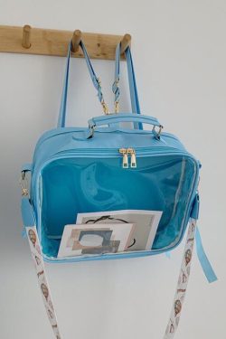 Black Ita Messenger Bag - Backpack