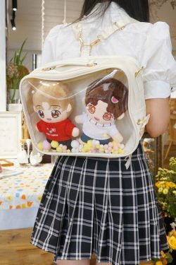 Black Ita Messenger Bag - Backpack