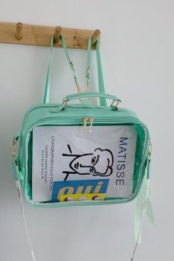 Black Ita Messenger Bag - Backpack