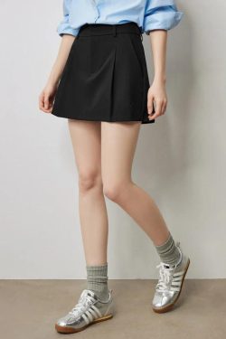Black Mini Skort