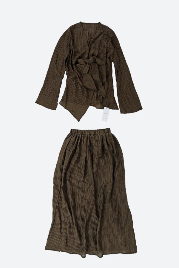 Blouse & Skirt Two Piece Set