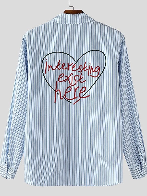Blue Striped Shirt