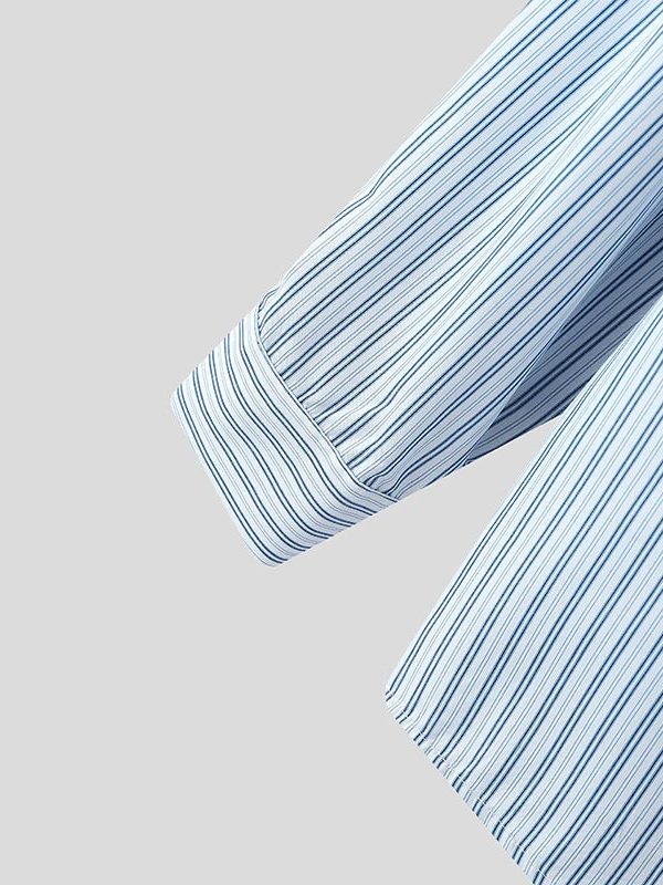 Blue Striped Shirt