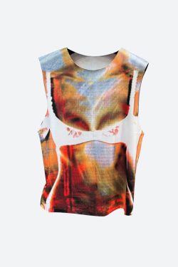 Body Printed Tank Top