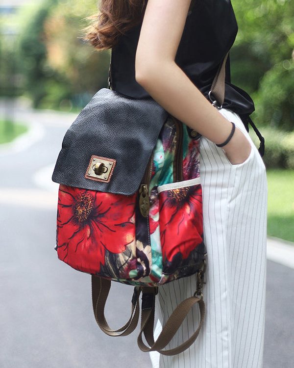 Bohemian Versatile Print Satchel Bag Handbag