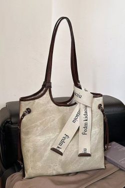 Boho Beige Tie Dye Solid Durable Faux Leather Women Handbags