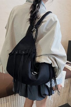 Boho Green Faux Suede Tassel Large Capacity Shoulder Bag