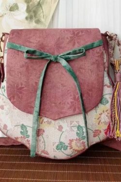 Boho Handmade Print Patchwork Cotton Messenger Bag