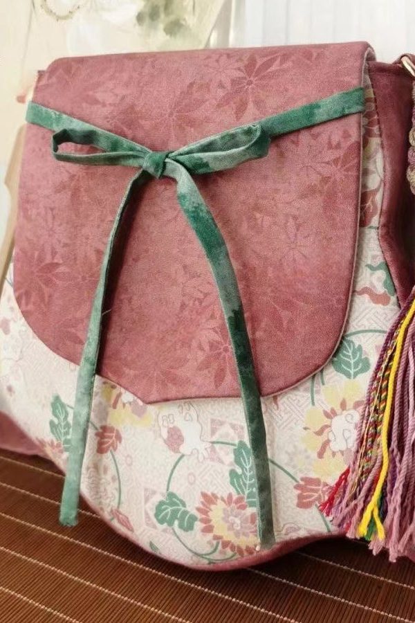 Boho Handmade Print Patchwork Cotton Messenger Bag