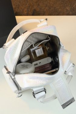 Boutique Apricot Large Capacity Versatile Faux Leather Tote Handbag