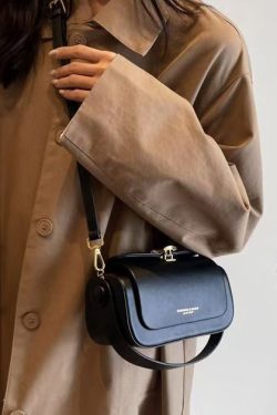 Boutique Black Solid Durable Faux Leather Micro Bag