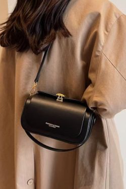 Boutique Black Solid Durable Faux Leather Micro Bag