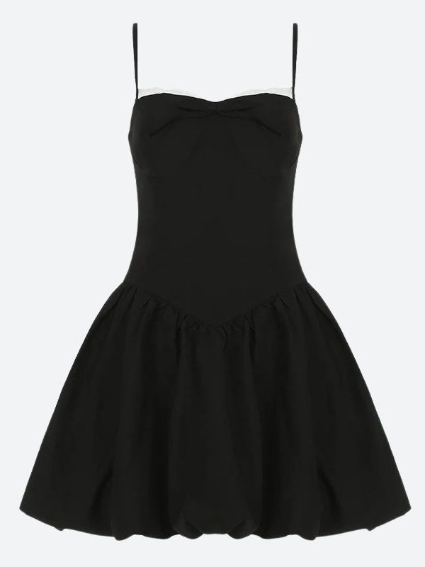 Bow Bubble Mini Dress