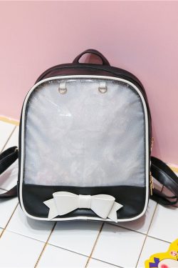 Bowknot Candy Color Pins Display Backpack Bag
