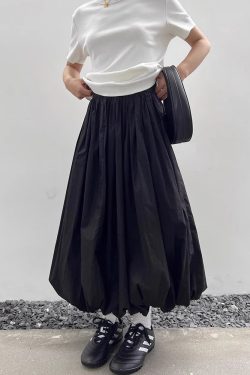 Bubble Midi Skirt