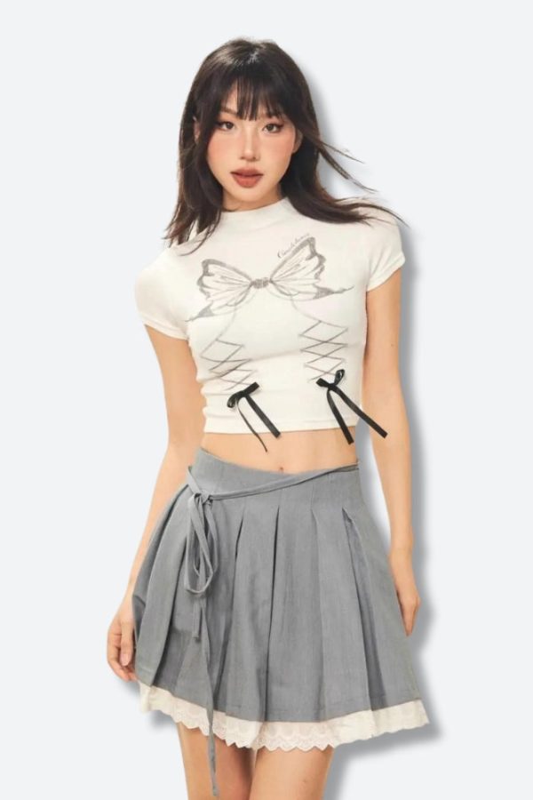 Butterfly Crop Top