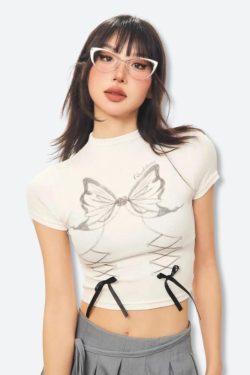 Butterfly Crop Top