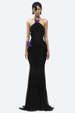 Butterfly Cut Out Maxi Dress