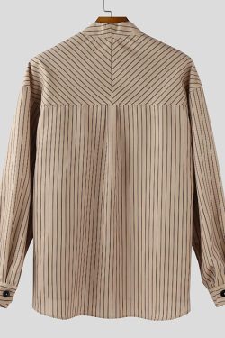 Button Up Striped Shirt