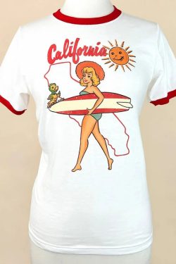 California Ringer Tee