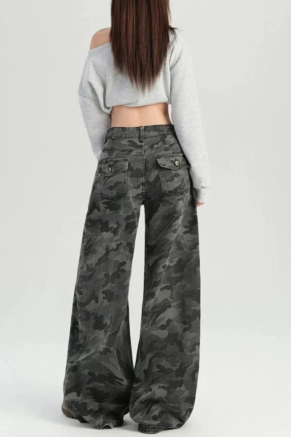 Camo Baggy Jeans
