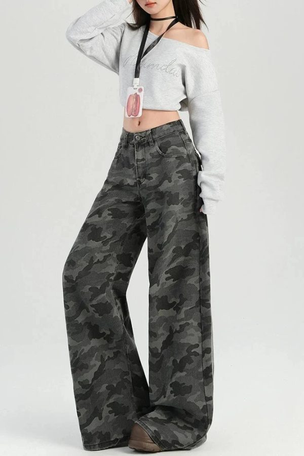 Camo Baggy Jeans
