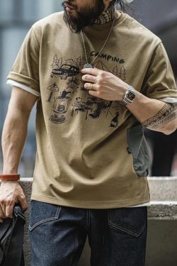 Camping Pocket Tee