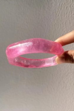 Candy Chunky Resin Bracelet