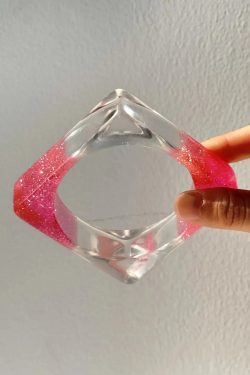 Candy Chunky Resin Bracelet
