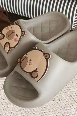 Capybara Rubber Slippers