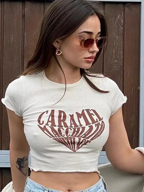 Caramel Macchiato with Ice Tee