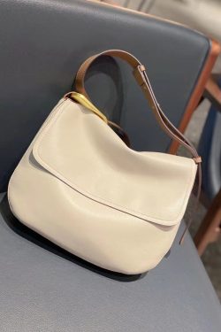 Casual Black Versatile Faux Leather Messenger Bag