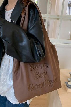 Casual Blue Embroideried Canvas Large Capacity Shoulder Bag