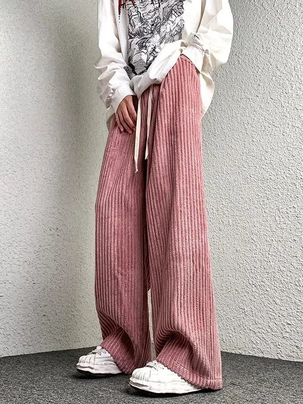 Casual Corduroy Pants