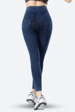 Casual High Rise Fit Denim Jeggings