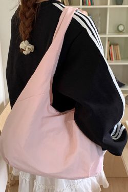 Casual Yellow Large Capacity Canvas Shoulder Bag