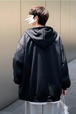 Casual Zip-Up Men Hoodie