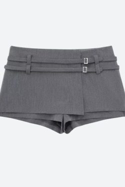 Casualcore Double Belted Mini Skort