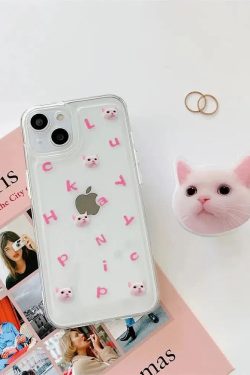 Cat Popsocket Clear Phone Case