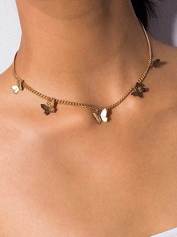 Chain Butterfly Necklace
