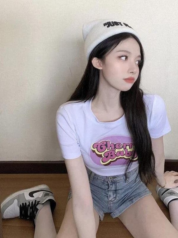 Cherry Baby Crop Top