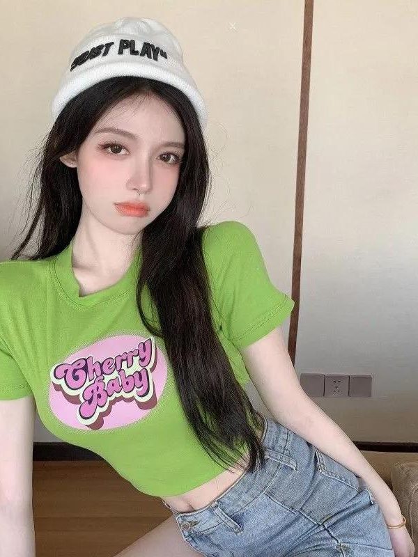 Cherry Baby Crop Top