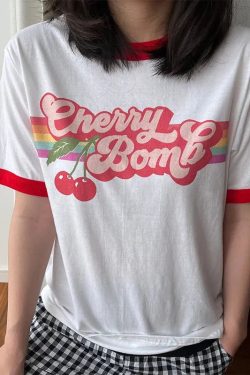 Cherry Bomb Ringer Tee