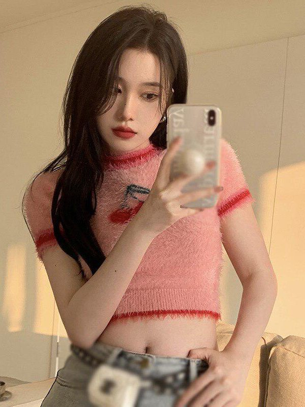 Cherry Crop Sweater