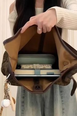 Chic Brown Leopard Large Capacity Fine Suede Shoulder Handbag