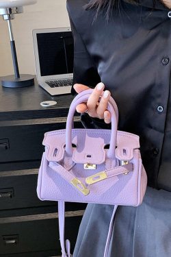 Chic White Solid Durable Faux Leather Tote Handbag