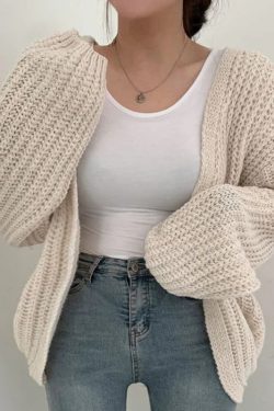 Chunky Knit Cardigan
