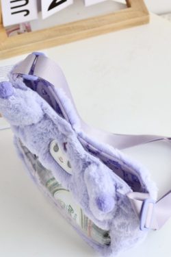 Cinnamon Transparent Crossbody Doll Bag