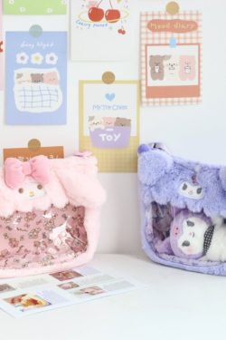 Cinnamon Transparent Crossbody Doll Bag