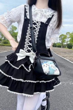 Classic Elegant Bow Lolita Small Shoulder Ita Bag